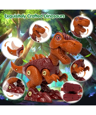 Take Apart Dinosaur Toys for Kids 3-5 Dinosaur Building Toys with Electric Drill Dinosaur Toys Construction STEM Learning for...