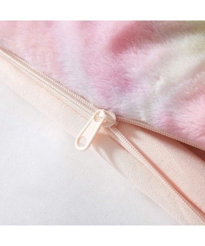 Rainbow Faux Fur Figural Unicorn Hooded Sleeping Bag Ages 3+ $66.52 Slumber Bags