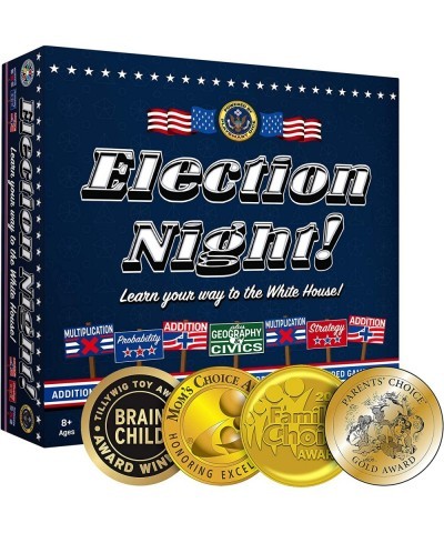 Election Night! A Super Fun Way to Learn Essential Math Geography and Civics While Strategizing Your Way to The White House. ...