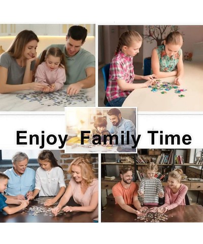 Wooden Jigsaw Puzzle for Adults Unique Unicorn Animals Shaped Magic Jigsaw Puzzle Pieces Family Game Best Gift for Adults and...