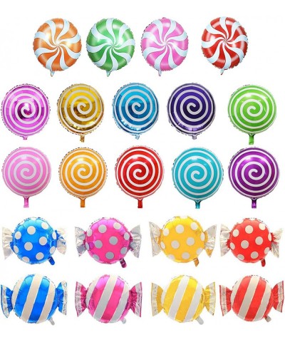 42 pcs 18" Sweet Candy Balloons Round Lollipop Balloon Birthday Wedding Party Balloons Party Supplies $35.24 Kids' Party Deco...