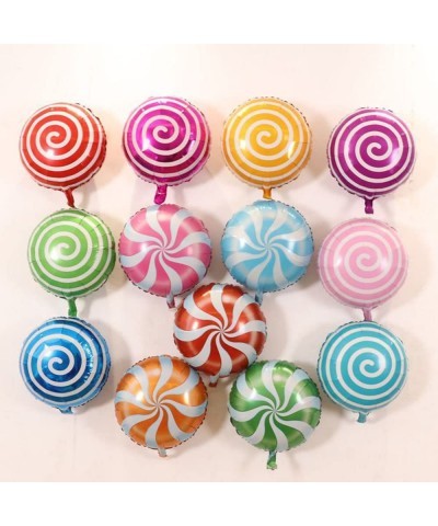 42 pcs 18" Sweet Candy Balloons Round Lollipop Balloon Birthday Wedding Party Balloons Party Supplies $35.24 Kids' Party Deco...