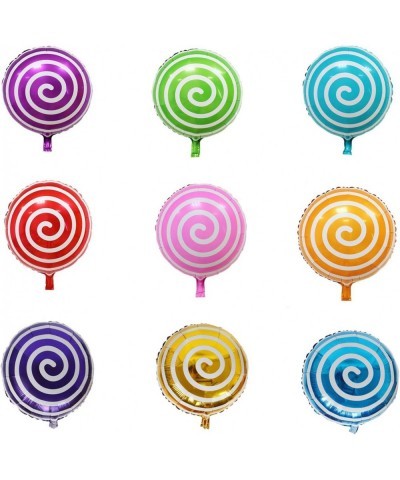 42 pcs 18" Sweet Candy Balloons Round Lollipop Balloon Birthday Wedding Party Balloons Party Supplies $35.24 Kids' Party Deco...