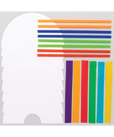 AT742 Rainbow Wand Kits - Pack of 8 Card Blanks for Children to Design and Decorate Ideal for School Work Home Activities and...