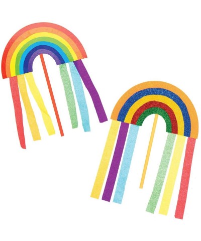 AT742 Rainbow Wand Kits - Pack of 8 Card Blanks for Children to Design and Decorate Ideal for School Work Home Activities and...