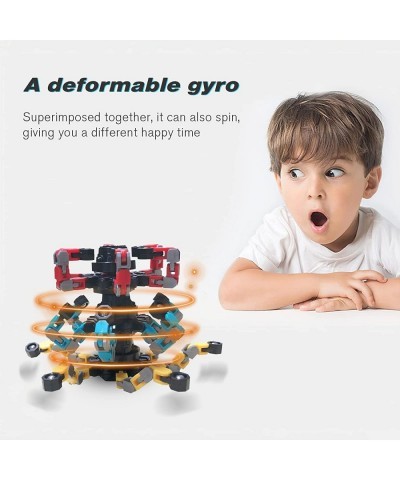 Cool Fidget Spinner Transformable Fingertip Spinners Fingertip Gyro Spinning Top Toy Sensory Fidget Toys Stress Relief and An...