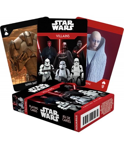 Star Wars Playing Cards - Dark Side Villains Themed Deck of Cards for Your Favorite Card Games - Officially Licensed Star War...