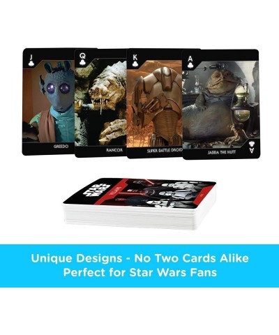 Star Wars Playing Cards - Dark Side Villains Themed Deck of Cards for Your Favorite Card Games - Officially Licensed Star War...