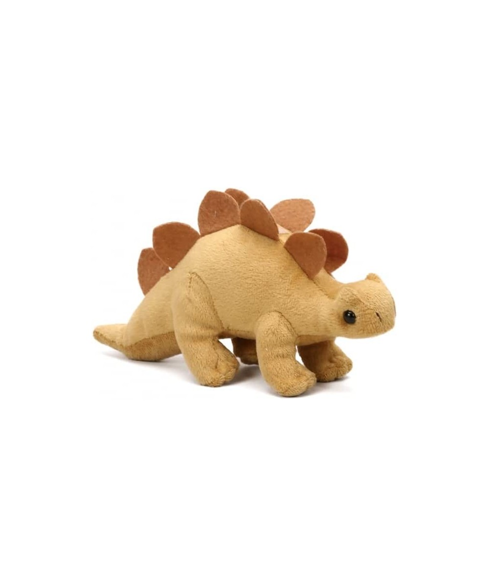 1122DBR Handful Brown Dinosaur Plush Animal Toy 6-inch Length $15.83 Plush Figure Toys