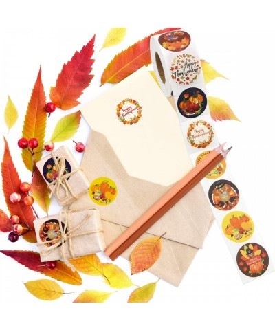 Thanksgiving Stickers for Kids Turkey Sticker Fall Thanks Happy Holidays Party Favor Supplies 500Pcs $15.30 Kids' Drawing & W...