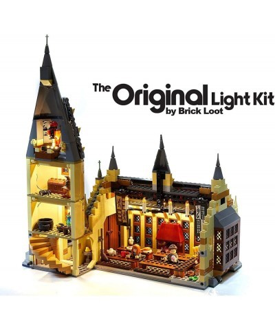 LED Lighting Kit for Lego® Harry Potter Hogwarts Great Hall - 75954 (Lego Set NOT Included) $60.28 Toy Building Sets