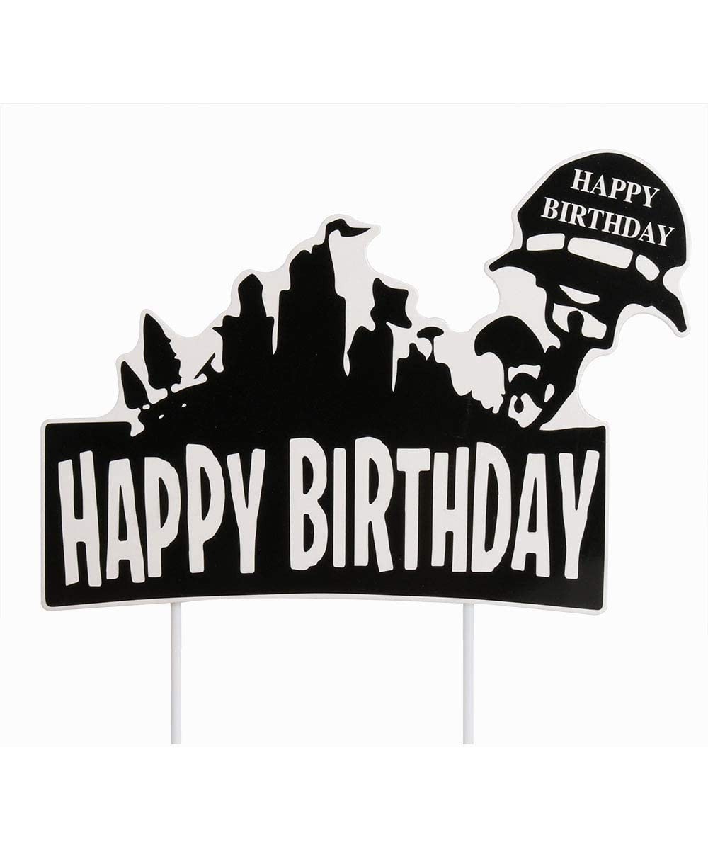 Happy Birthday Cake Topper - Video Game Birthday Party Cake Decorations Party Supplies $14.94 Kids' Party Decorations