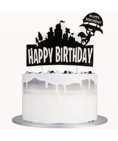 Happy Birthday Cake Topper - Video Game Birthday Party Cake Decorations Party Supplies $14.94 Kids' Party Decorations