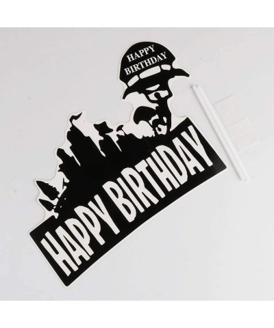 Happy Birthday Cake Topper - Video Game Birthday Party Cake Decorations Party Supplies $14.94 Kids' Party Decorations