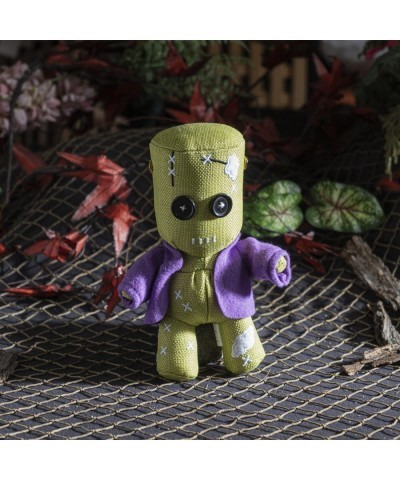 Pinhead Monsters Frankenstein Voodoo Doll Button Eyes Plush Collectible 7.5 Inch Tall Soft Figurine $43.36 Plush Figure Toys