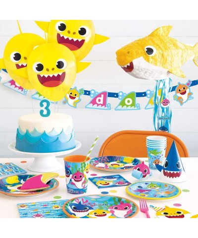 Baby Shark Paper Beverage Napkins - 16 Pcs $13.43 Kids' Party Tableware