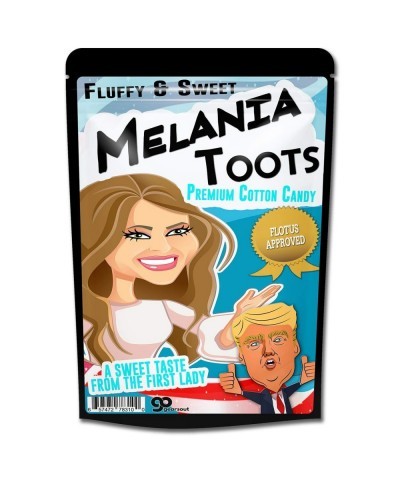 Melania Toots Cotton Candy – Funny Cotton Candy Gag Gifts First Lady Toots FLOTUS Political Gag Gift Stocking Stuffers Melani...