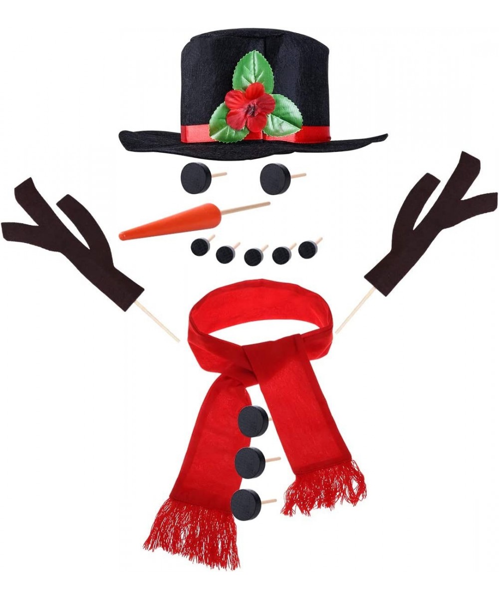 15-Pieces Snowman Kit Snowman Making Kit Winter Holiday Outdoor Snowman Decorating Toys Kids $24.67 Kids' Drawing & Writing B...