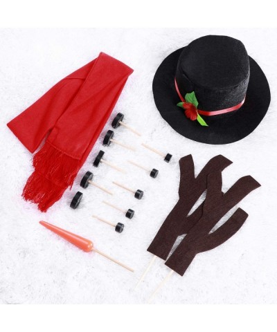 15-Pieces Snowman Kit Snowman Making Kit Winter Holiday Outdoor Snowman Decorating Toys Kids $24.67 Kids' Drawing & Writing B...