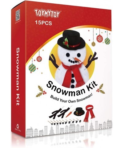 15-Pieces Snowman Kit Snowman Making Kit Winter Holiday Outdoor Snowman Decorating Toys Kids $24.67 Kids' Drawing & Writing B...