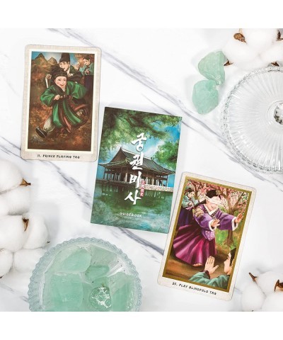 Korean Secret of The Kingdom Oracle Tarot Cards with Guidebook Set $72.17 Fortune Telling Toys