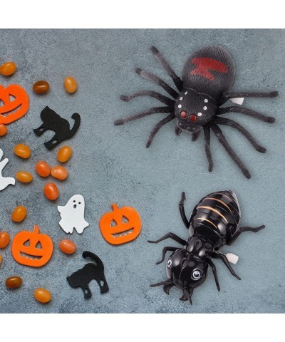 4Pcs Halloween Wind Up Spider Ant Toy Insects Figures Toys Prank Props Trick Toys Goody Bag Filler for Halloween Party Favor ...