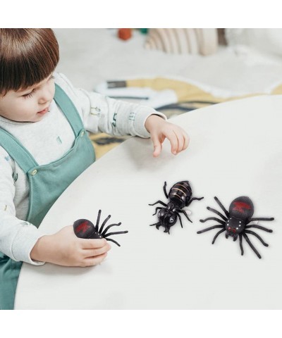 4Pcs Halloween Wind Up Spider Ant Toy Insects Figures Toys Prank Props Trick Toys Goody Bag Filler for Halloween Party Favor ...