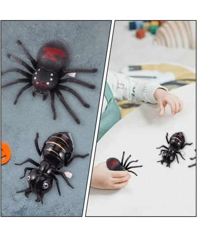 4Pcs Halloween Wind Up Spider Ant Toy Insects Figures Toys Prank Props Trick Toys Goody Bag Filler for Halloween Party Favor ...