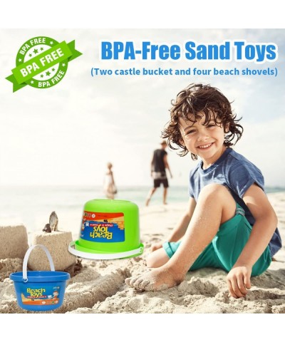 3 Pack Sand/Snow Pail Beach Bucket Sand Bucket Water Bucket Pail for Boys or Girls $24.65 Sandboxes & Beach Toys