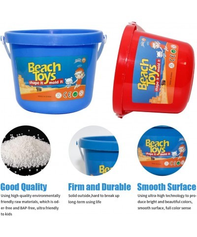 3 Pack Sand/Snow Pail Beach Bucket Sand Bucket Water Bucket Pail for Boys or Girls $24.65 Sandboxes & Beach Toys