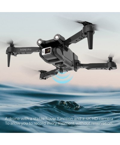 H36 Drone with Camera for Foldable RC Quadcopter Drone with 4K HD Camera WiFi FPV Live Video Altitude Hold One Key Take Off/L...