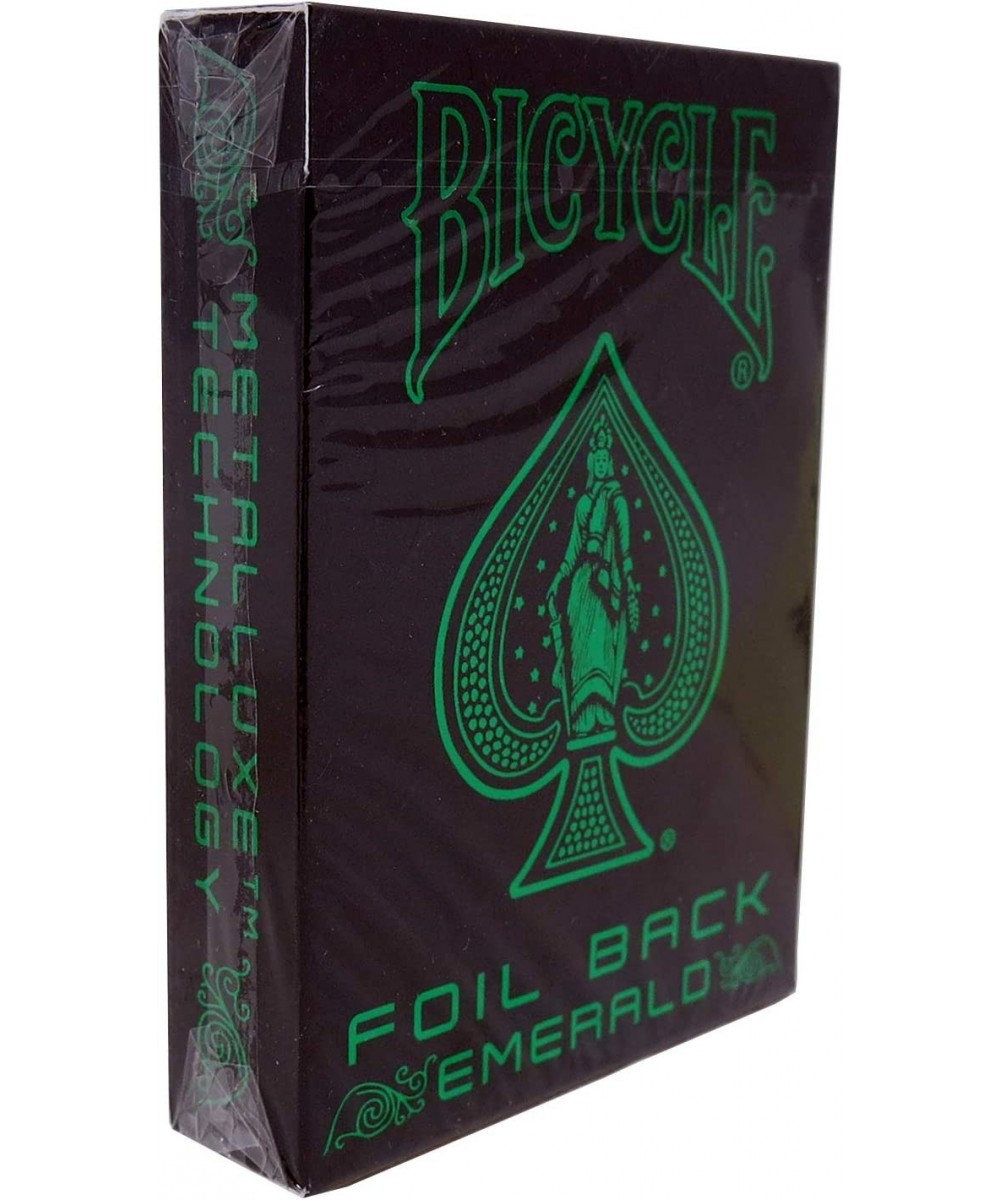 Bicycle MetalLuxe Emerald Playing Cards Limited Edition by JOKARTE $44.20 Card Games