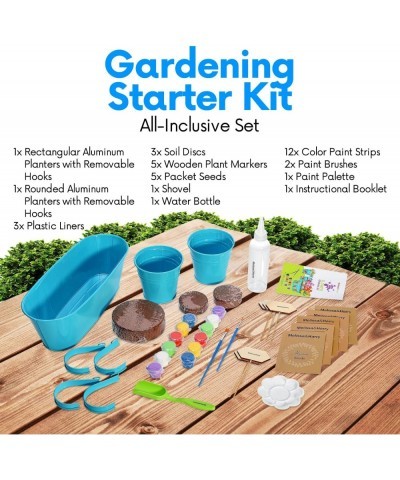 Melissa&Harry Kids Gardening Kit for Birthday Crafts Girls & Boys of All Ages 4 5 6 7 8-12 Year Old Children's Paint and Plan...