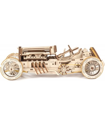 Mechanical Models 3-D Wooden Puzzle - Mechanical U-9 Grand Prix Car $67.73 3-D Puzzles