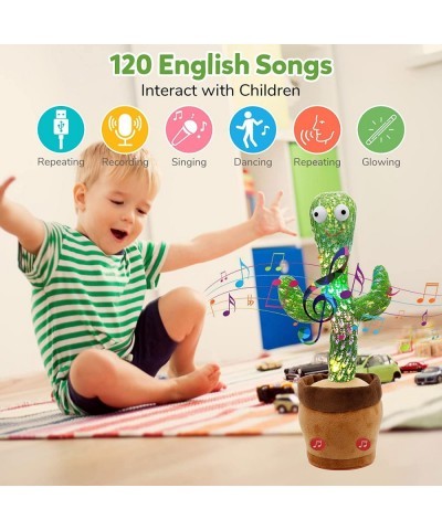 Dancing Cactus Cactus Toy for Kids Dancing Singing Cactus Toy Cactus Toys That Repeats Your Words Electric Dancing Cactus Plu...