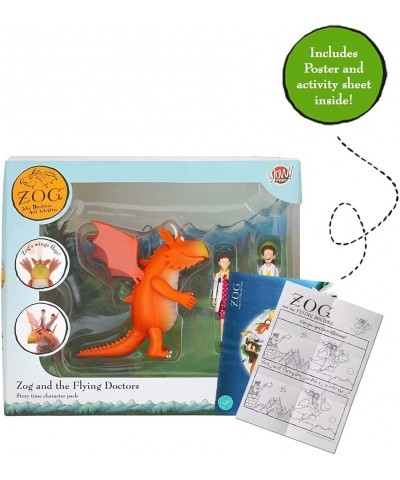 Zog and The Flying Doctors Story Time Set | Collectable Articulated Character Action Figures | Official Toys and Gifts from T...