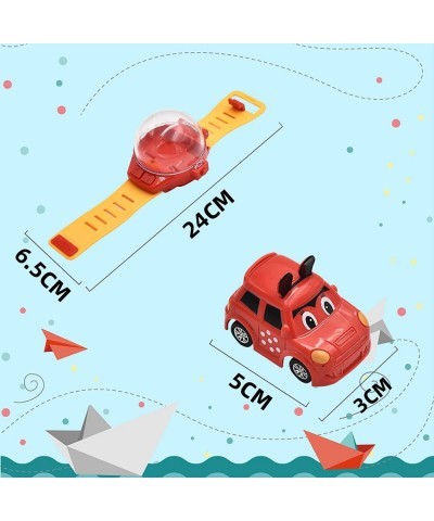 2022 New Mini Remote Control Car Watch Toys 2.4 GHz Detachable Watch Car Toys for Kids Cute Wrist Racing Car Watch Cartoon RC...