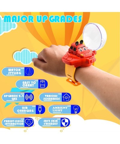 2022 New Mini Remote Control Car Watch Toys 2.4 GHz Detachable Watch Car Toys for Kids Cute Wrist Racing Car Watch Cartoon RC...