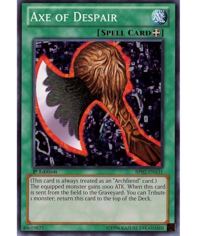 Axe of Despair (BP02-EN131) - Battle Pack 2: War of The Giants - 1st Edition - Common $13.54 Card Games