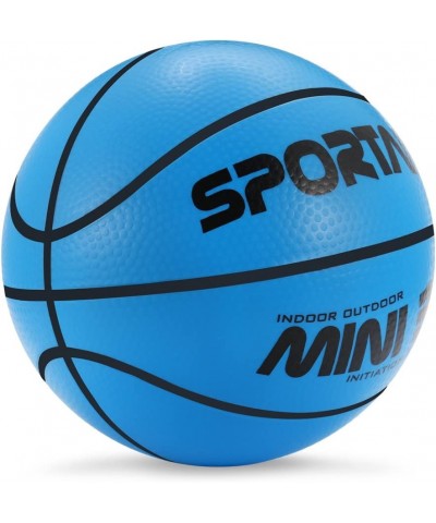 Small Basketball Mini Cute Bouncy Ball for Kids Safe and Soft to Handheld 5" Blue Basketballs $16.81 Toy Sports Products