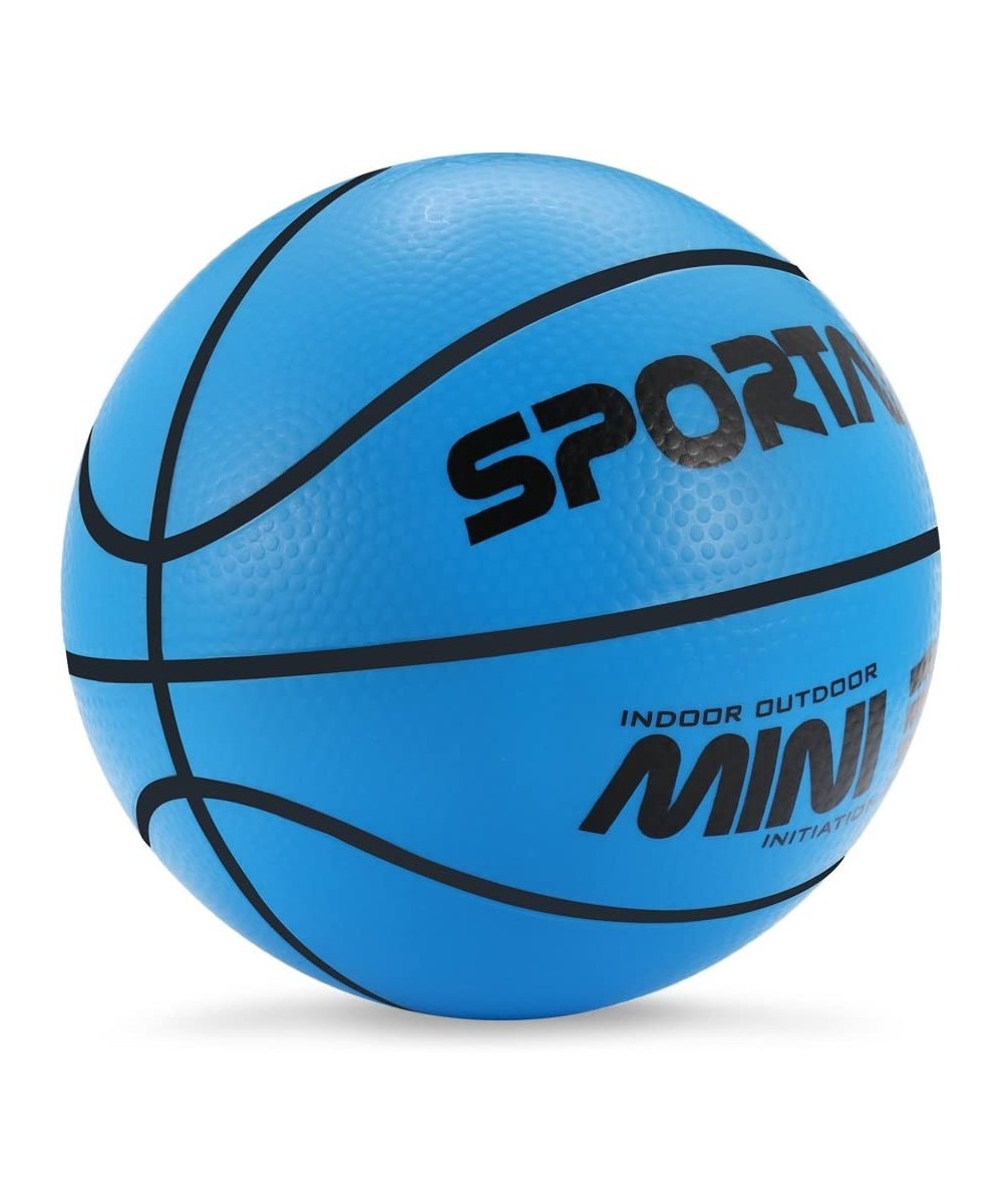 Small Basketball Mini Cute Bouncy Ball for Kids Safe and Soft to Handheld 5" Blue Basketballs $16.81 Toy Sports Products