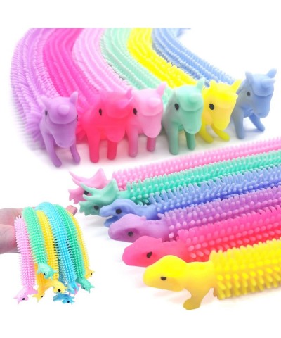 20 Pack Fidget Sensory Toys Stretchy String Toys for Easter Christmas Party Favors Dinosaur and Unicorn Styles Relaxing Toys ...