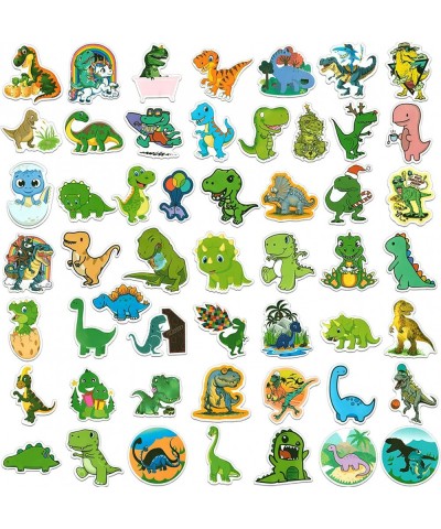 Cute Dinosaur Stickers for Kids 100PCS Waterproof Vinyl Stickers Trendy Aesthetic Stickers for Laptop Water Bottles Cool Dino...