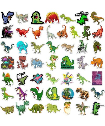 Cute Dinosaur Stickers for Kids 100PCS Waterproof Vinyl Stickers Trendy Aesthetic Stickers for Laptop Water Bottles Cool Dino...