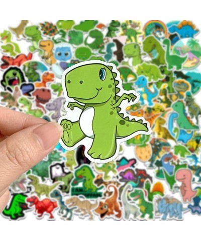 Cute Dinosaur Stickers for Kids 100PCS Waterproof Vinyl Stickers Trendy Aesthetic Stickers for Laptop Water Bottles Cool Dino...