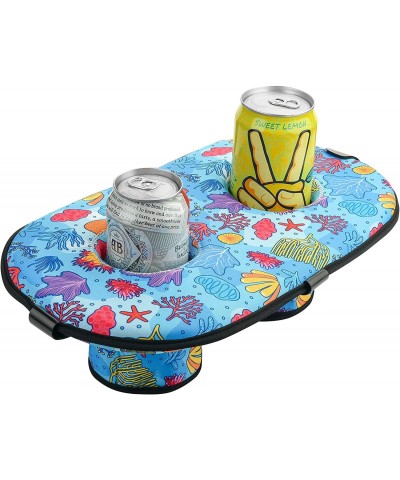 Neoprene Floating Drink Holder Floats Cup Coasters Holder for Summer Pool Party and Beach Water Fun (Coral) $22.93 Sandboxes ...