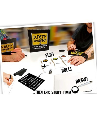 The Drawing Game for Adults [and The Ultimate Party Game Night] Ages 17+ $59.96 Card Games