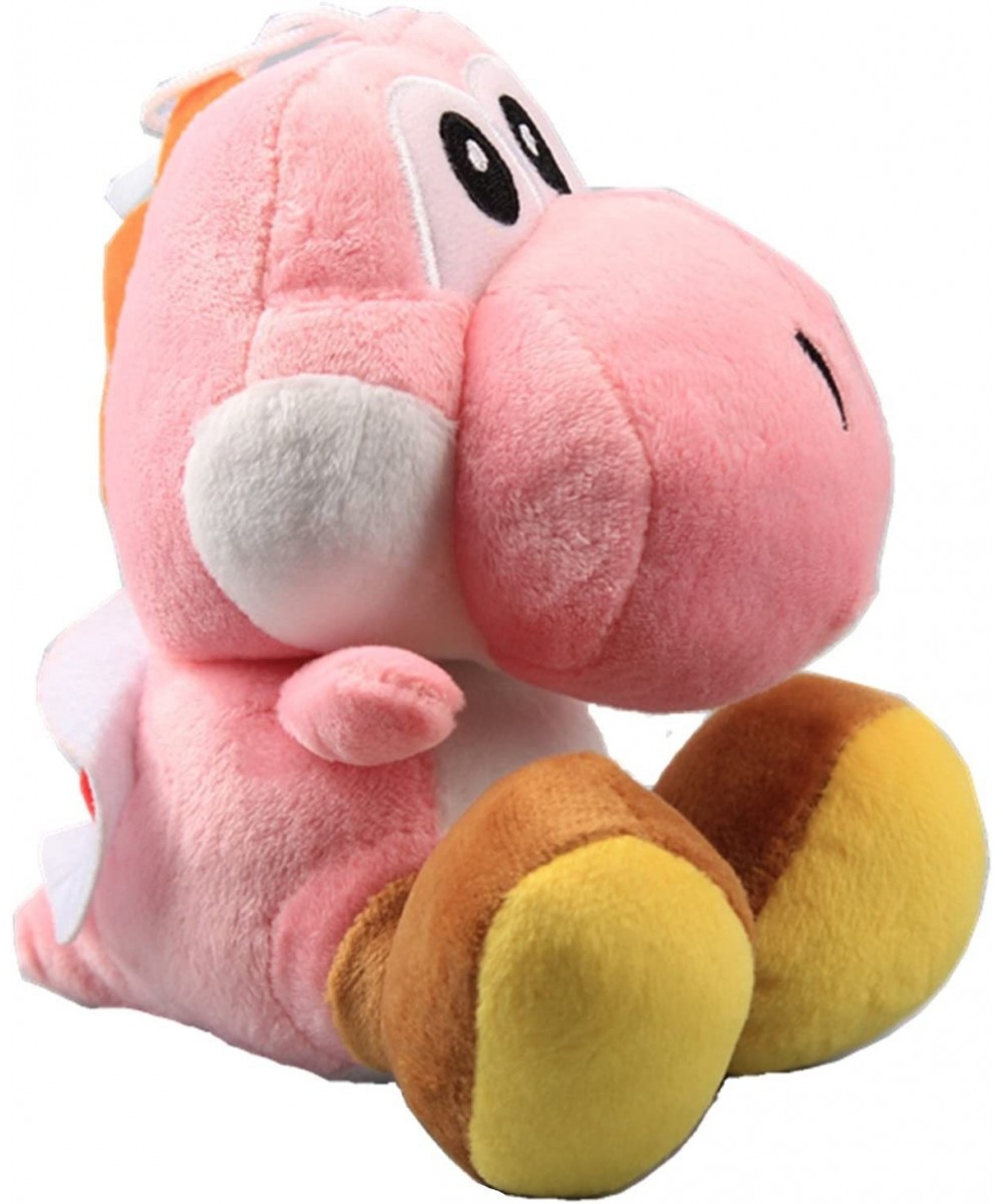 Pink Yoshi Plush Doll 6 inch Tall $18.44 Plush Figure Toys