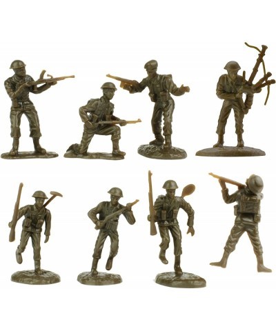 BMC WW2 D-Day Juno Beach Plastic Army Men - 35pc Canada & German Soldier Figures $24.77 Play Figure Playsets