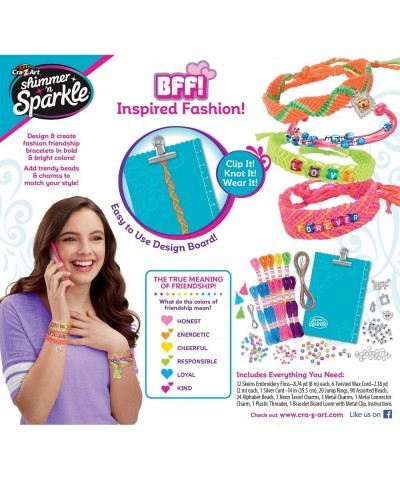 Shimmer 'N Sparkle Best Friends DIY Bracelet Kit $23.01 Craft Kits